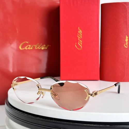 Cartier AAA Quality Sunglassess #1232202 $60.00 USD, Wholesale Replica Cartier AAA Quality Sunglassess