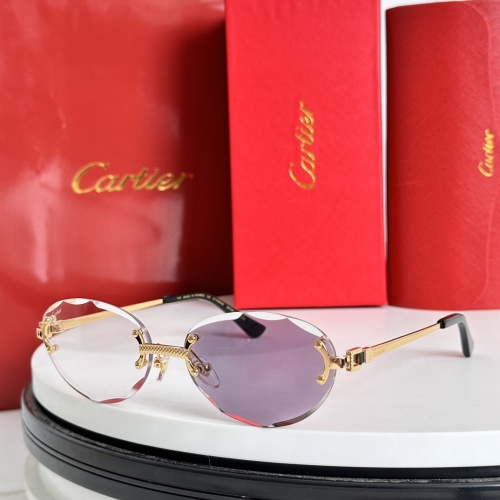 Cartier AAA Quality Sunglassess #1232203 $60.00 USD, Wholesale Replica Cartier AAA Quality Sunglassess