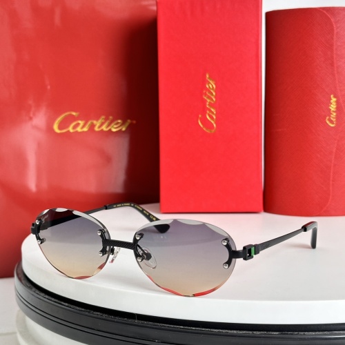 Cartier AAA Quality Sunglassess #1232206 $60.00 USD, Wholesale Replica Cartier AAA Quality Sunglassess