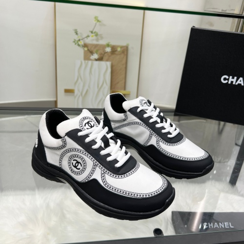 Replica Chanel Casual Shoes For Women #1232208 $98.00 USD for Wholesale