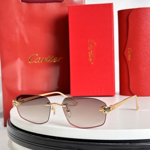 Cartier AAA Quality Sunglassess #1232212 $64.00 USD, Wholesale Replica Cartier AAA Quality Sunglassess