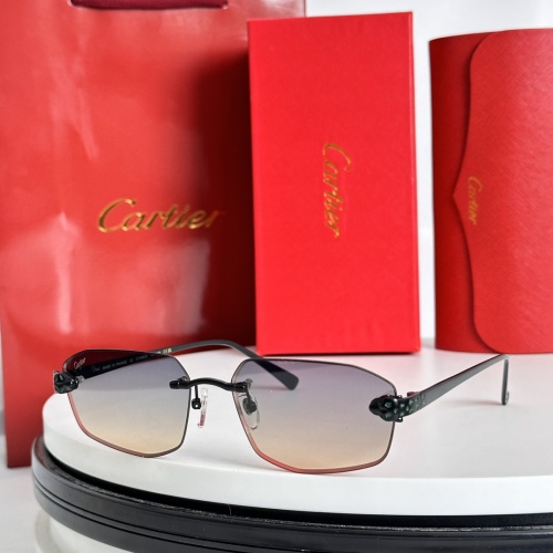 Cartier AAA Quality Sunglassess #1232213 $64.00 USD, Wholesale Replica Cartier AAA Quality Sunglassess