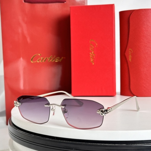 Cartier AAA Quality Sunglassess #1232214 $64.00 USD, Wholesale Replica Cartier AAA Quality Sunglassess