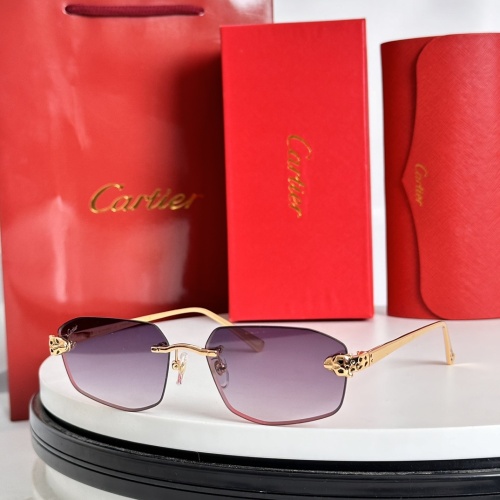 Cartier AAA Quality Sunglassess #1232215 $64.00 USD, Wholesale Replica Cartier AAA Quality Sunglassess