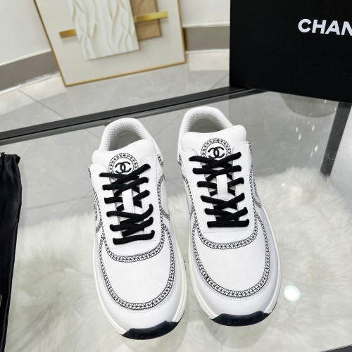 Replica Chanel Casual Shoes For Women #1232218 $98.00 USD for Wholesale