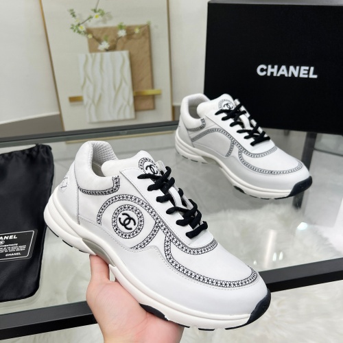 Replica Chanel Casual Shoes For Women #1232218 $98.00 USD for Wholesale