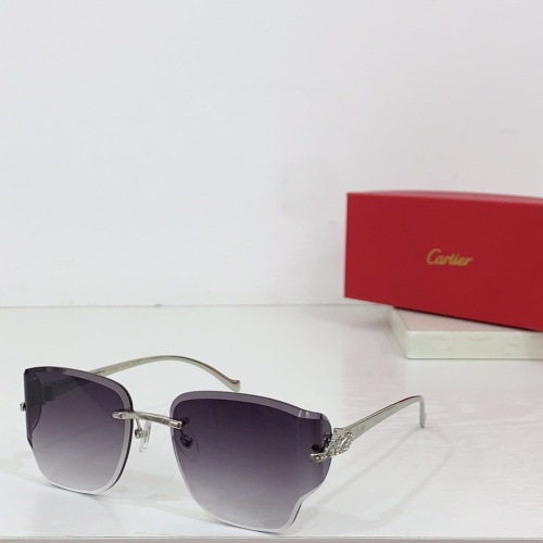 Cartier AAA Quality Sunglassess #1232219 $64.00 USD, Wholesale Replica Cartier AAA Quality Sunglassess