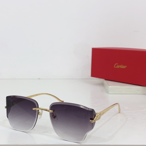 Cartier AAA Quality Sunglassess #1232220 $64.00 USD, Wholesale Replica Cartier AAA Quality Sunglassess