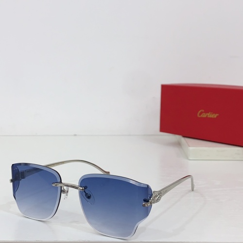 Cartier AAA Quality Sunglassess #1232221 $64.00 USD, Wholesale Replica Cartier AAA Quality Sunglassess