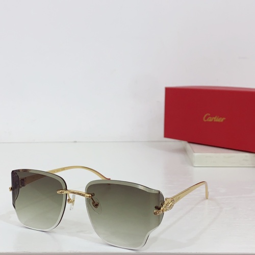 Cartier AAA Quality Sunglassess #1232223 $64.00 USD, Wholesale Replica Cartier AAA Quality Sunglassess