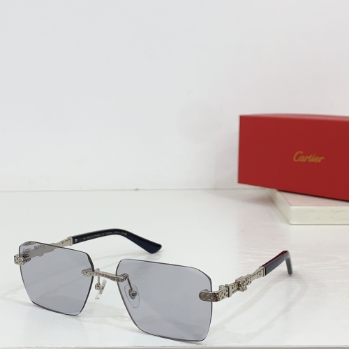 Cartier AAA Quality Sunglassess #1232228 $60.00 USD, Wholesale Replica Cartier AAA Quality Sunglassess