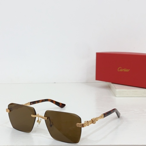 Cartier AAA Quality Sunglassess #1232229 $60.00 USD, Wholesale Replica Cartier AAA Quality Sunglassess