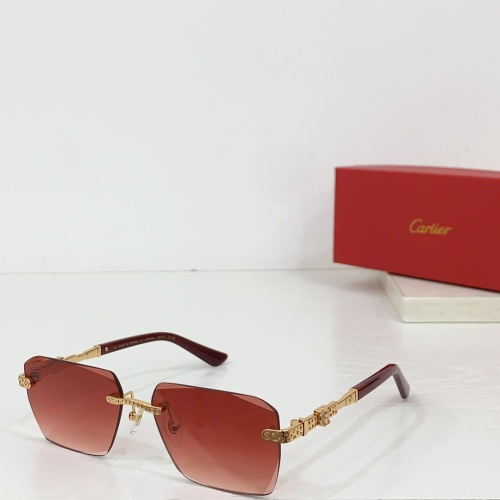 Cartier AAA Quality Sunglassess #1232232 $60.00 USD, Wholesale Replica Cartier AAA Quality Sunglassess