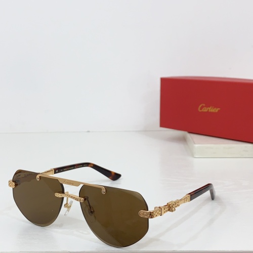 Cartier AAA Quality Sunglassess #1232236 $60.00 USD, Wholesale Replica Cartier AAA Quality Sunglassess