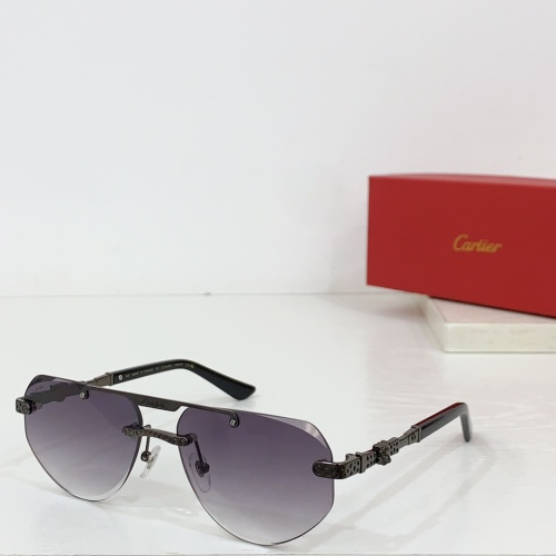 Cartier AAA Quality Sunglassess #1232237 $60.00 USD, Wholesale Replica Cartier AAA Quality Sunglassess