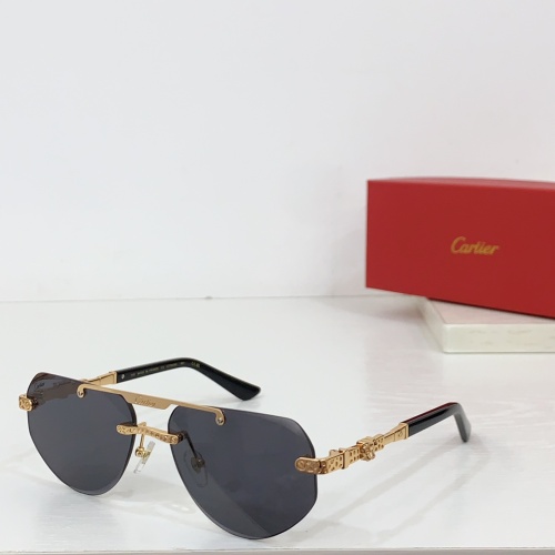 Cartier AAA Quality Sunglassess #1232238 $60.00 USD, Wholesale Replica Cartier AAA Quality Sunglassess