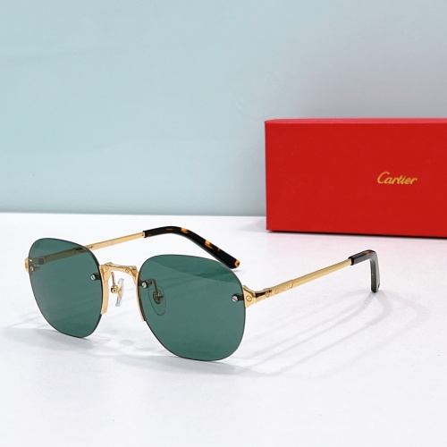 Cartier AAA Quality Sunglassess #1232242 $52.00 USD, Wholesale Replica Cartier AAA Quality Sunglassess