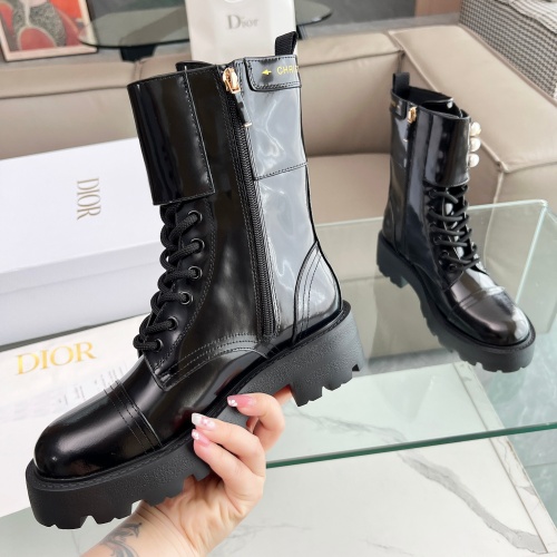 Replica Christian Dior Boots For Women #1232248 $128.00 USD for Wholesale