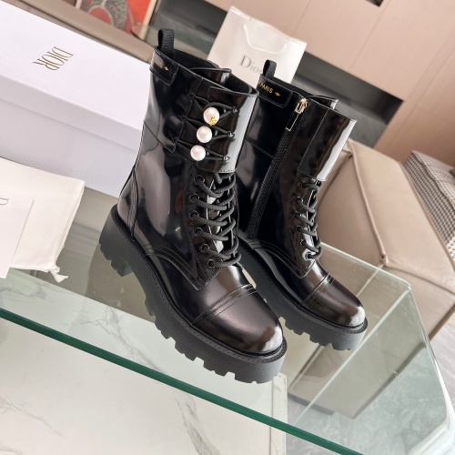 Replica Christian Dior Boots For Women #1232248 $128.00 USD for Wholesale