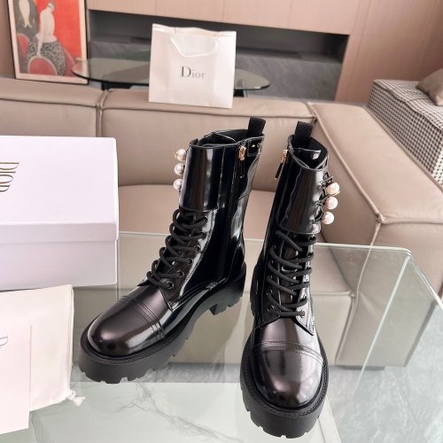 Replica Christian Dior Boots For Women #1232248 $128.00 USD for Wholesale