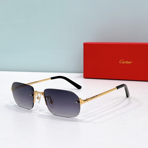 Cartier AAA Quality Sunglassess #1232255 $52.00 USD, Wholesale Replica Cartier AAA Quality Sunglassess