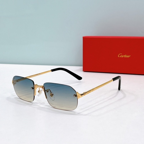 Cartier AAA Quality Sunglassess #1232256 $52.00 USD, Wholesale Replica Cartier AAA Quality Sunglassess