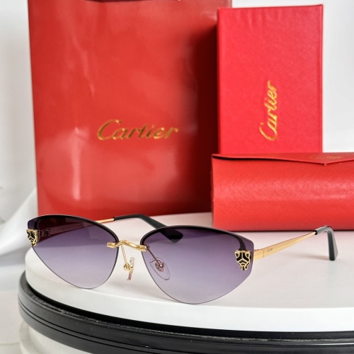 Cartier AAA Quality Sunglassess #1232261 $52.00 USD, Wholesale Replica Cartier AAA Quality Sunglassess