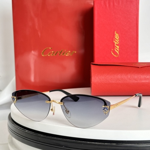 Cartier AAA Quality Sunglassess #1232262 $52.00 USD, Wholesale Replica Cartier AAA Quality Sunglassess