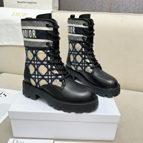 Replica Christian Dior Boots For Women #1232265 $118.00 USD for Wholesale