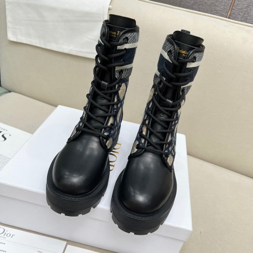 Replica Christian Dior Boots For Women #1232265 $118.00 USD for Wholesale