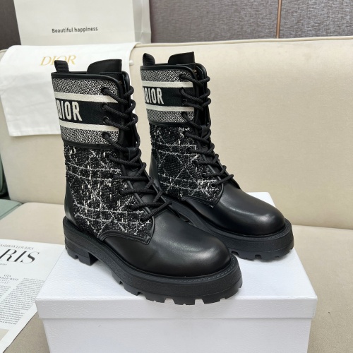 Replica Christian Dior Boots For Women #1232266 $118.00 USD for Wholesale