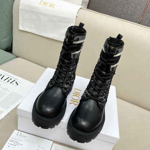 Replica Christian Dior Boots For Women #1232266 $118.00 USD for Wholesale