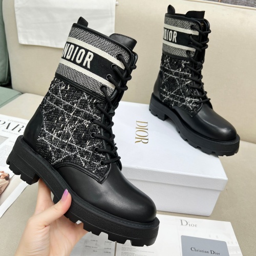 Replica Christian Dior Boots For Women #1232266 $118.00 USD for Wholesale