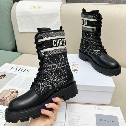 Replica Christian Dior Boots For Women #1232266 $118.00 USD for Wholesale