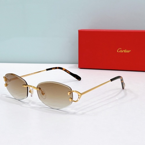 Cartier AAA Quality Sunglassess #1232267 $52.00 USD, Wholesale Replica Cartier AAA Quality Sunglassess