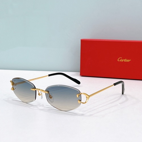 Cartier AAA Quality Sunglassess #1232269 $52.00 USD, Wholesale Replica Cartier AAA Quality Sunglassess