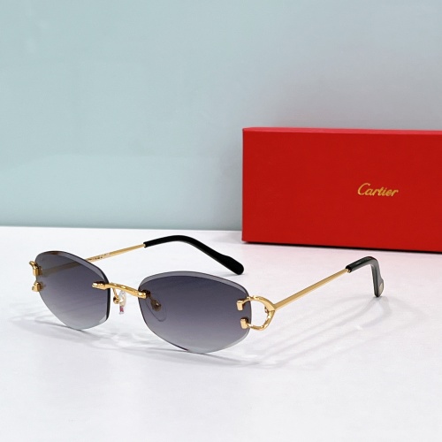 Cartier AAA Quality Sunglassess #1232271 $52.00 USD, Wholesale Replica Cartier AAA Quality Sunglassess