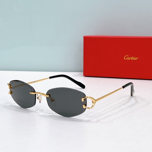 Cartier AAA Quality Sunglassess #1232274 $52.00 USD, Wholesale Replica Cartier AAA Quality Sunglassess