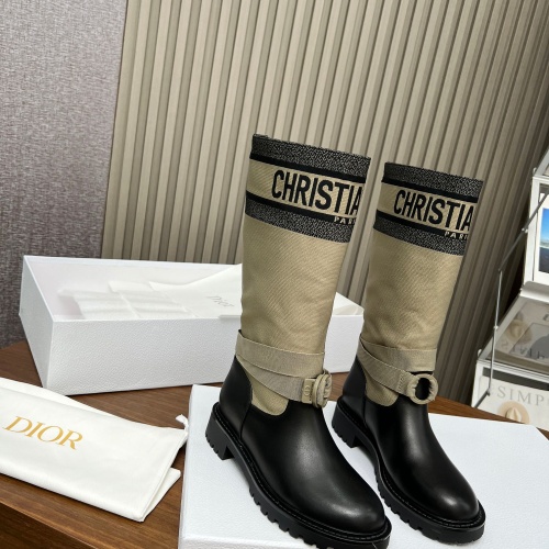 Replica Christian Dior Boots For Women #1232275 $118.00 USD for Wholesale