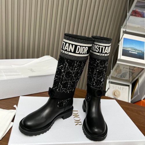 Replica Christian Dior Boots For Women #1232277 $118.00 USD for Wholesale