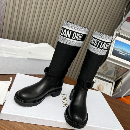 Replica Christian Dior Boots For Women #1232278 $118.00 USD for Wholesale