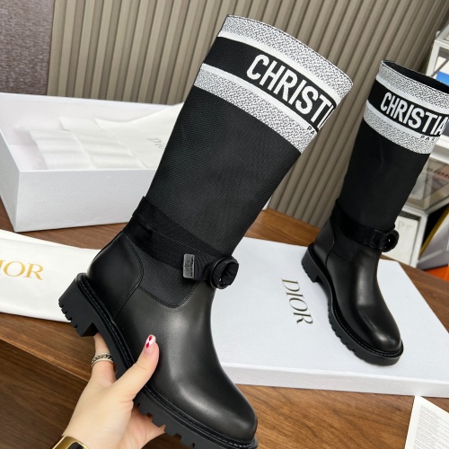 Replica Christian Dior Boots For Women #1232278 $118.00 USD for Wholesale