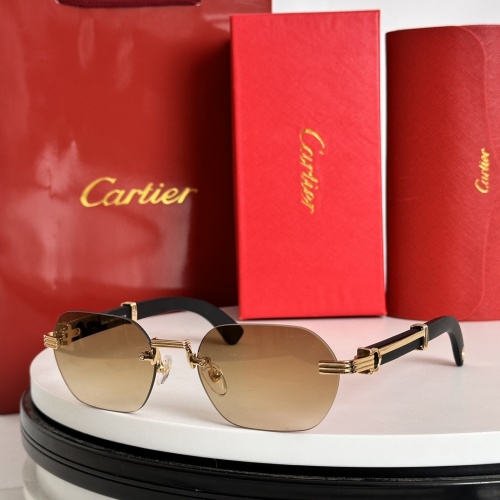 Cartier AAA Quality Sunglassess #1232279 $52.00 USD, Wholesale Replica Cartier AAA Quality Sunglassess