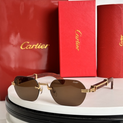 Cartier AAA Quality Sunglassess #1232280 $52.00 USD, Wholesale Replica Cartier AAA Quality Sunglassess