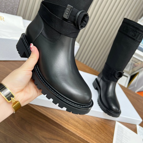 Replica Christian Dior Boots For Women #1232287 $118.00 USD for Wholesale