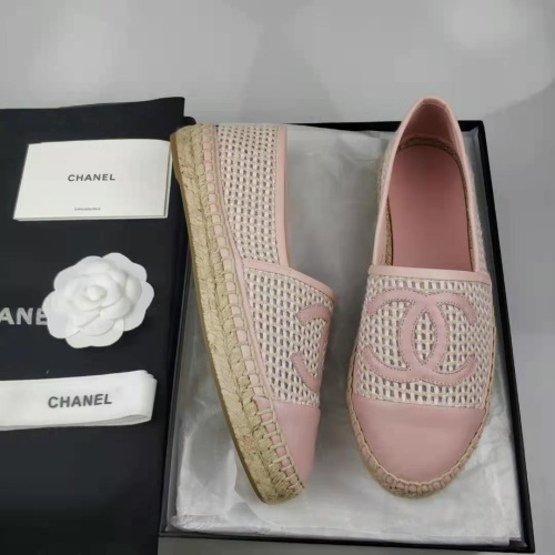 Chanel Flat Shoes For Women #1232289 $72.00 USD, Wholesale Replica Chanel Flat Shoes