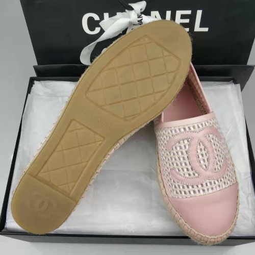 Replica Chanel Flat Shoes For Women #1232289 $72.00 USD for Wholesale