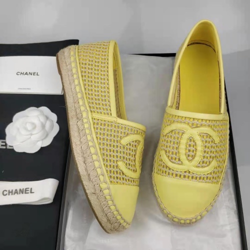 Chanel Flat Shoes For Women #1232290 $72.00 USD, Wholesale Replica Chanel Flat Shoes