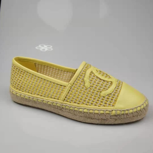 Replica Chanel Flat Shoes For Women #1232290 $72.00 USD for Wholesale