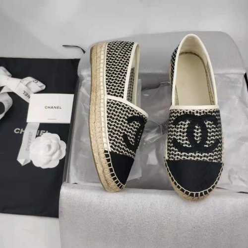 Chanel Flat Shoes For Women #1232291 $72.00 USD, Wholesale Replica Chanel Flat Shoes